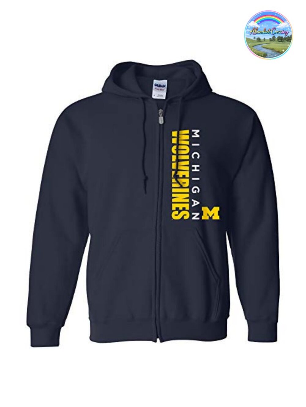 NCAA Team Full Zip Hoodie Unisex College Spirit